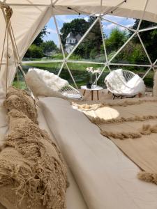 Tente de luxe Your cozy hideaway Dome near Dresden Hauptstraße 54 b 01945 Frauendorf Brandebourg