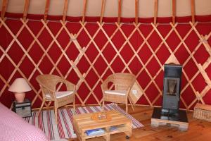 Yourtes en Terrasse