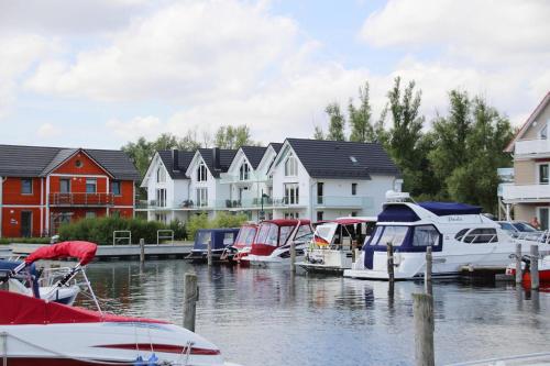 Terraced house harbor flair at the Plauer See, Plau am See Plau am See allemagne