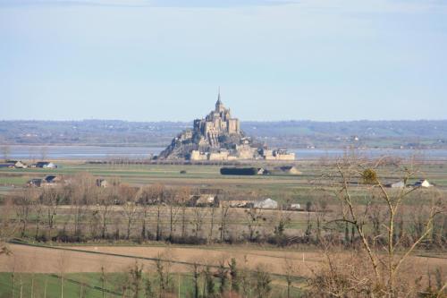 Terrasse du Mont Saint Michel Roz-sur-Couesnon france