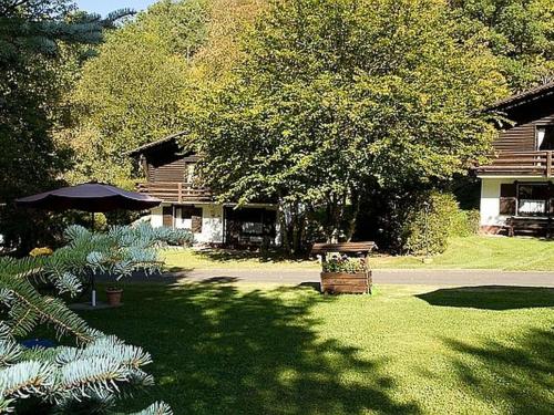 Tidy chalet with fireplace, located in wooded area Schönecken allemagne