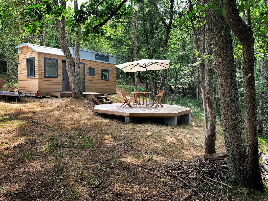 Chalet TINY HOUSE AUTONOME EN PLEINE NATURE TINY Chemin du Col du Ramier Le Domaine de Marseille, 11330 Albières