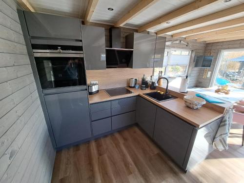 Maison de vacances Tiny House Flensburg Lee 8 Am Campingplatz Handewitt