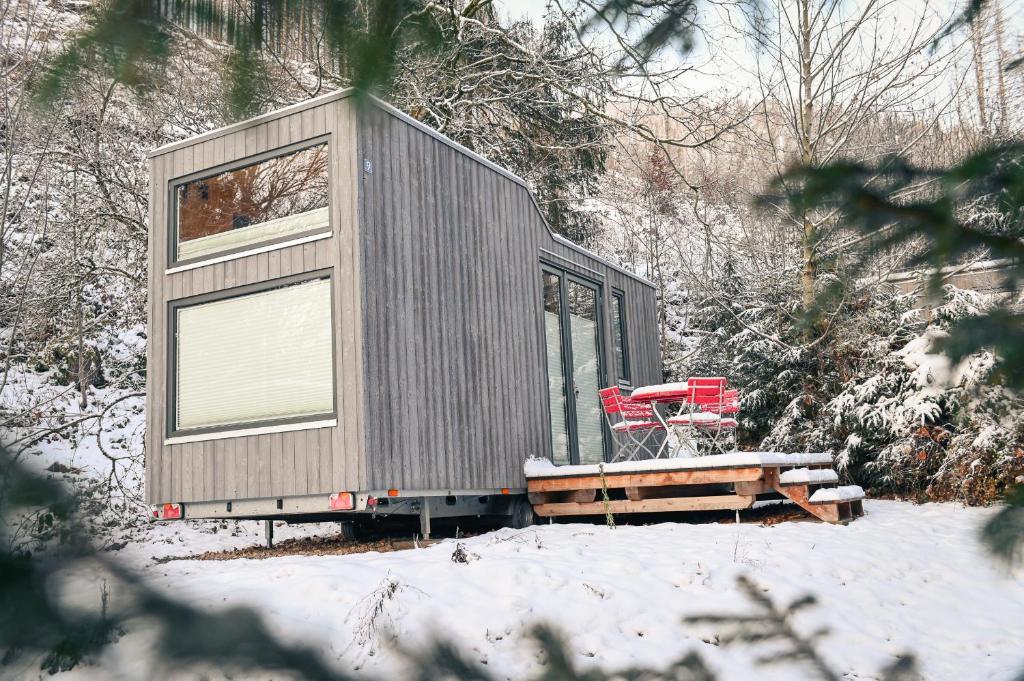 Maison de vacances Tiny House Nature 9 - Green Tiny Village Harz An der Mühlwiese 6, 37520 Osterode