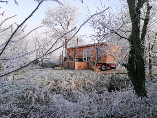 Maison de vacances Tinyhouse Zirkuswagen- Kotten Kunterbunt 1A Gladbeck Nottuln