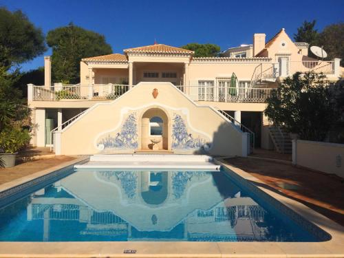 Top Cliff Villa with ocean view and pool at stunning cliffs Burgau portugal