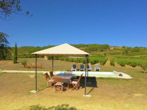 Traditional holiday on wine estate with private pool in South France La Serpent france