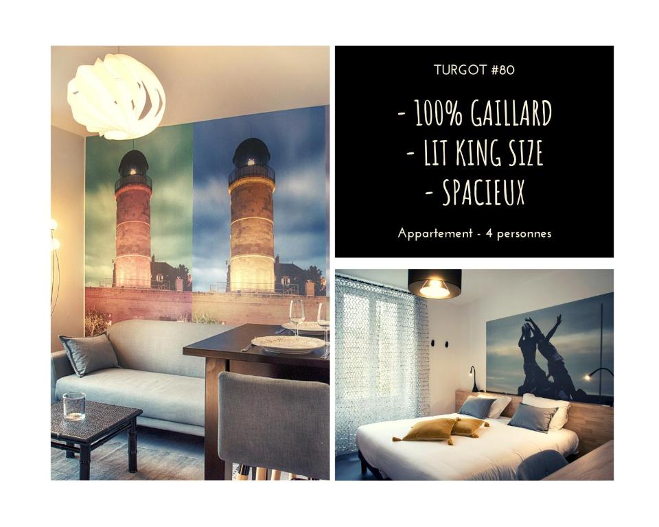 Appartement TURGOT #80 - L'Appart. 100% Gaillard - 2 chambres Turgot 80, 19100 Brive-la-Gaillarde