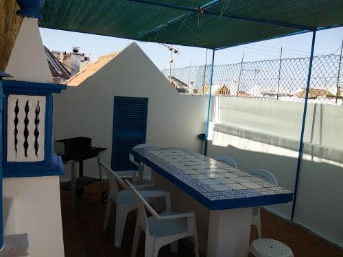 Typical house in the city center Tavira portugal