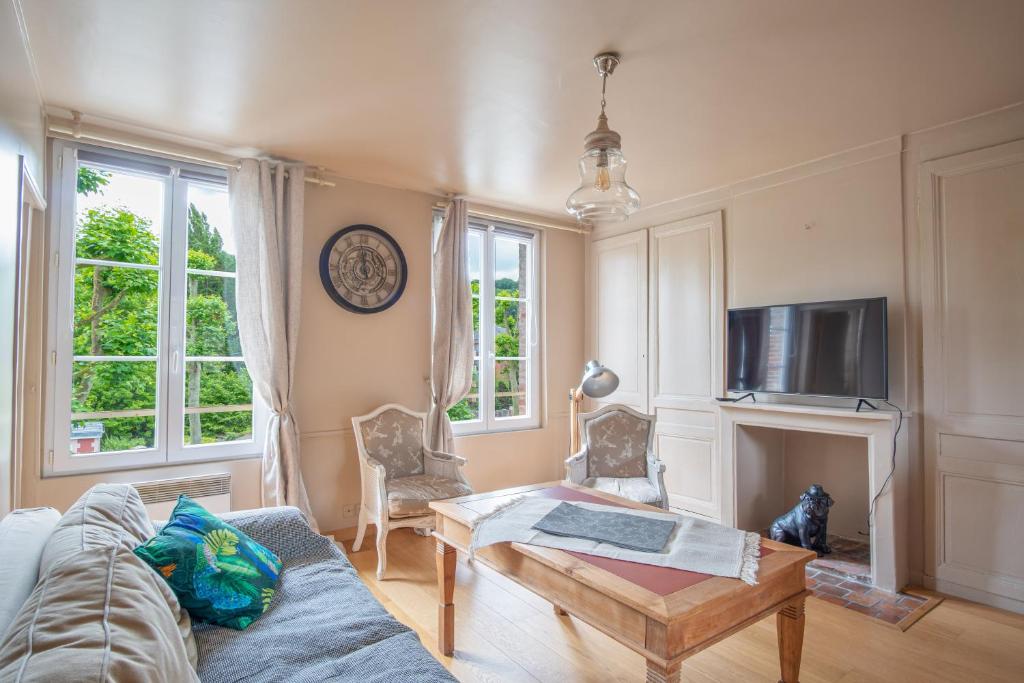 Appartement Un air de vacances 18 Cours Albert Manuel, 14600 Honfleur