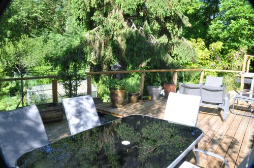 Séjour chez l'habitant Un coin de forêt 6 Rue de Commetreuil Courmas