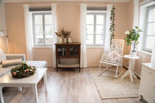 Appartement Urlaubsfreude Biedermann Haus Blumenglück - Rose 16 Kirchstraße Sebnitz