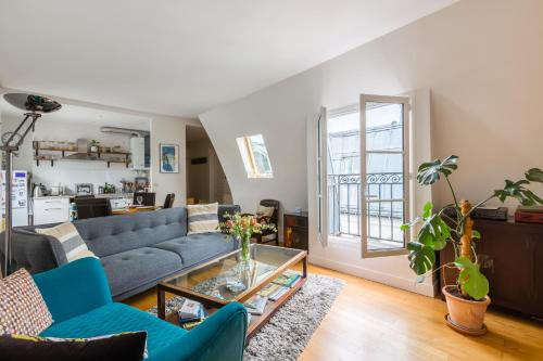 Appartement Veeve - Rooftop Views By the Canal Saint-Martin Avenue Parmentier Paris