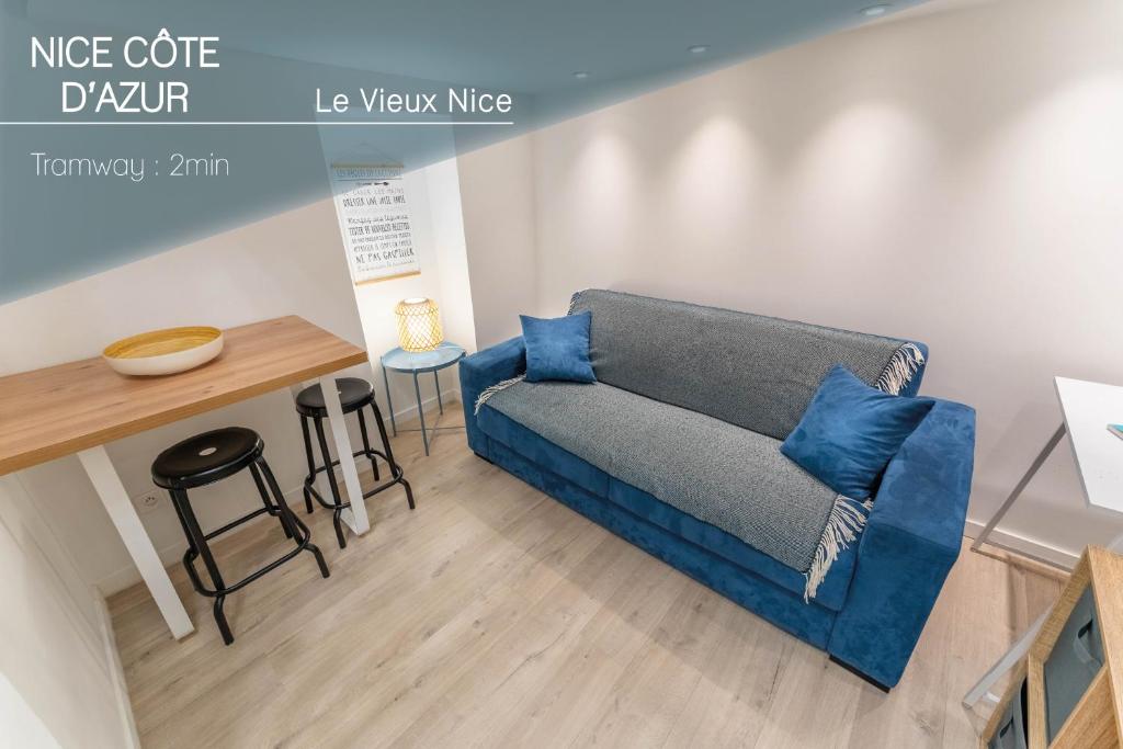Appartement Vieuxnice 3 EME ETAGE vieilleville emblématique hyper centre 10 Rue Benoît Bunico, 06300 Nice