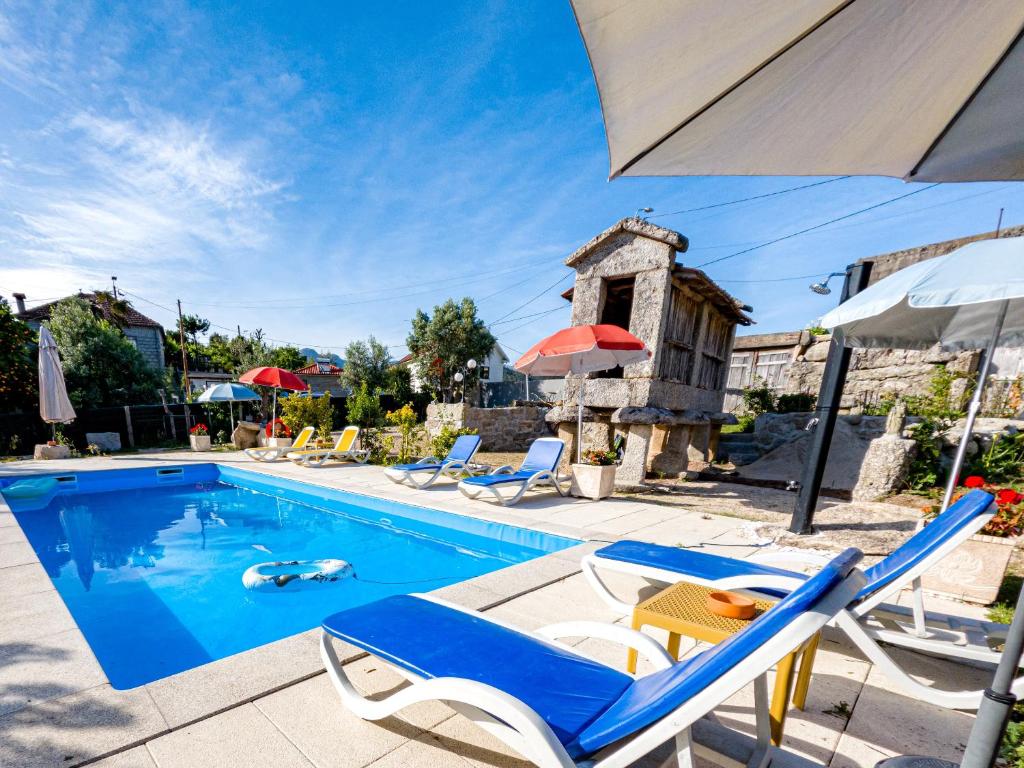 2 bedrooms villa with lake view private pool and enclosed garden at Crasto 1 km away from the beach Rua de Crasto 273 Braga, 4850-122 Crasto