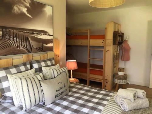 2 belles villas reliées pour 16 personnes à La Teste de Buch