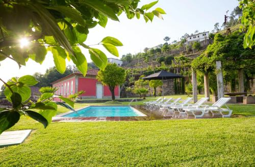3 bedrooms villa with private pool enclosed garden and wifi at Sobradelo da Goma