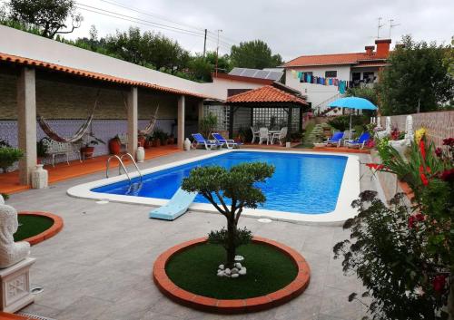 3 bedrooms villa with private pool furnished terrace and wifi at Oliveira de Azemeis