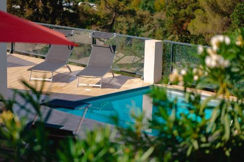 Villa à l'entrée de Porticcio - Piscine - Vue dégagée Cauro france