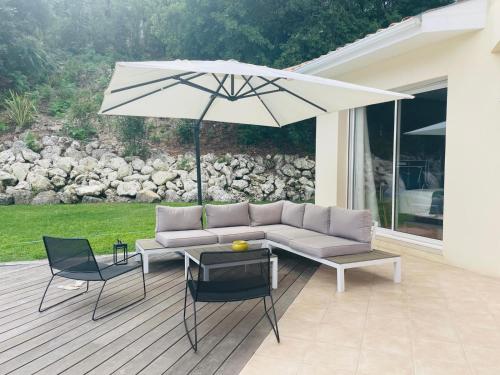 Arcachon Belle villa avec piscine et jardin privatifs - 4 chambres