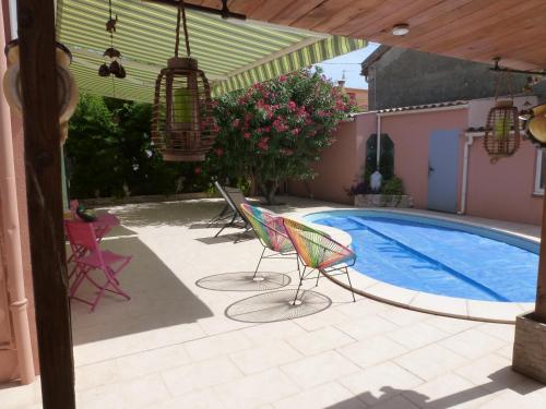 Villa avec piscine 10 minutes des plages Perpignan france