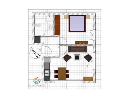 Appartement Villa Barbara strandnah erste Reihe Maxim-Gorki-Strasse 51a Bansin