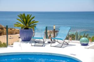 Beachfront Villa de la Plage private pool and jacuzzi, private path beach