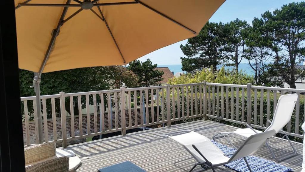 Maison de vacances Villa Bel Air 12 avenue Raymond Lemoine -Mesnil Val, 76910 Criel-sur-Mer