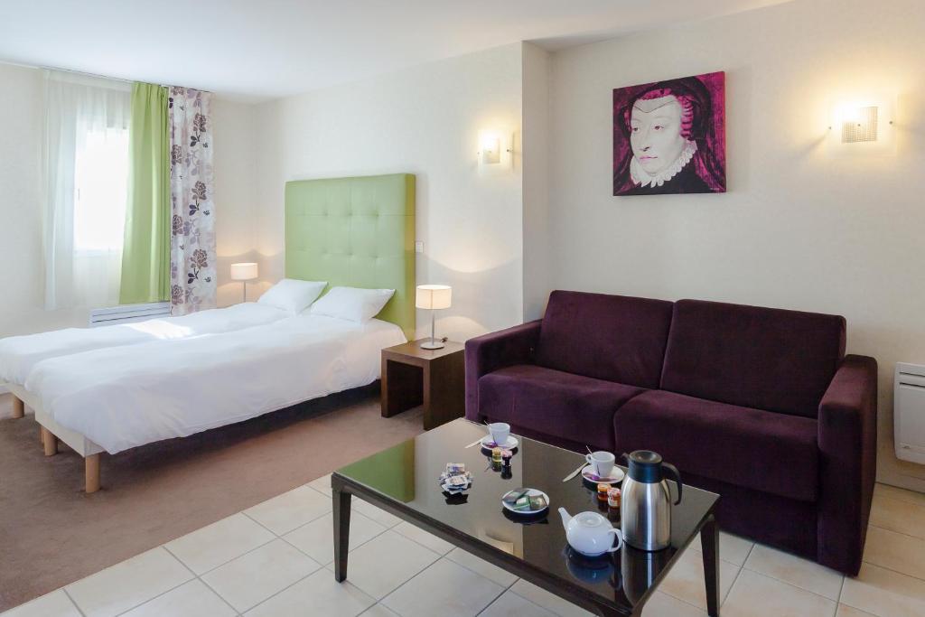 Appart'hôtel Villa Bellagio Amboise by Popinns 115 Route de Civray de Touraine - face au Parc des Mini Châteaux, 37400 Amboise
