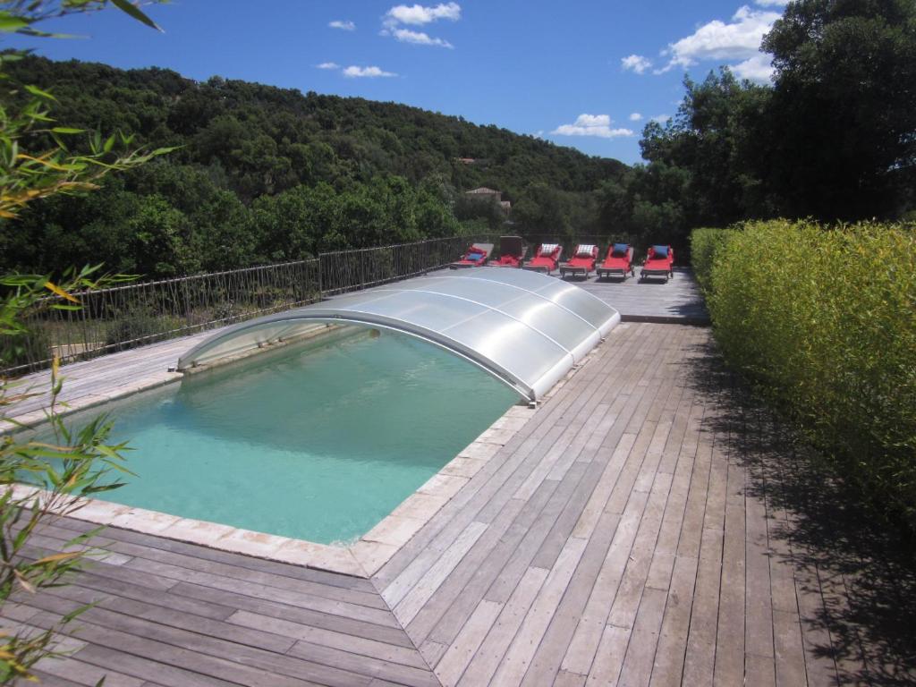 Belle villa 200m² Grimaud (flipers, babyfoot et piscine) Villa axteca 2958 Route du Val de Gilly, 83310 Grimaud