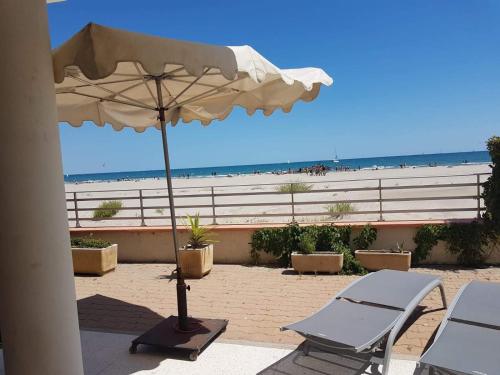 Belle villa sur vaste plage Palavas Montpellier