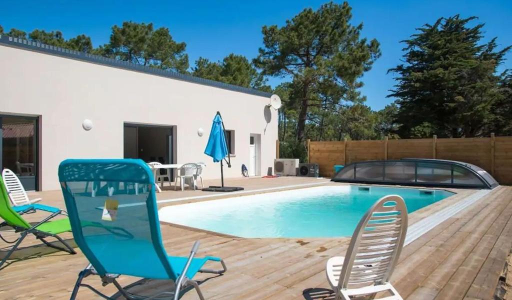 Villa Blue Dreams Saint-Jean-de-Monts Private Pool Rue Frederic Dard 85160 Saint-Jean-de-Monts