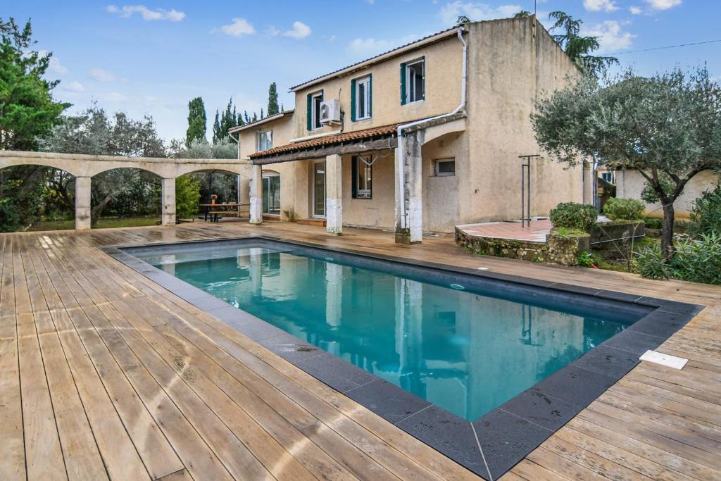 Calm villa with pool nearby Montpellier - Welkeys 20 rue des Aspres, 34160 Montaud