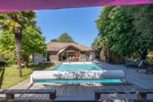 Villa Care Villa T4 avec piscine 432 La Clairière aux Chevreuils, Rue des Craquillots 40660 Moliets-et-Maa Aquitaine