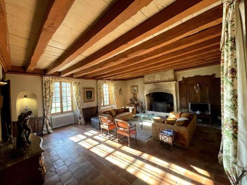 Castle in the beautiful French countryside with all modern comfort