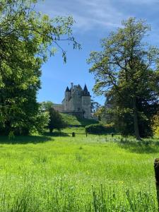 Château avec vue sur l'horizon