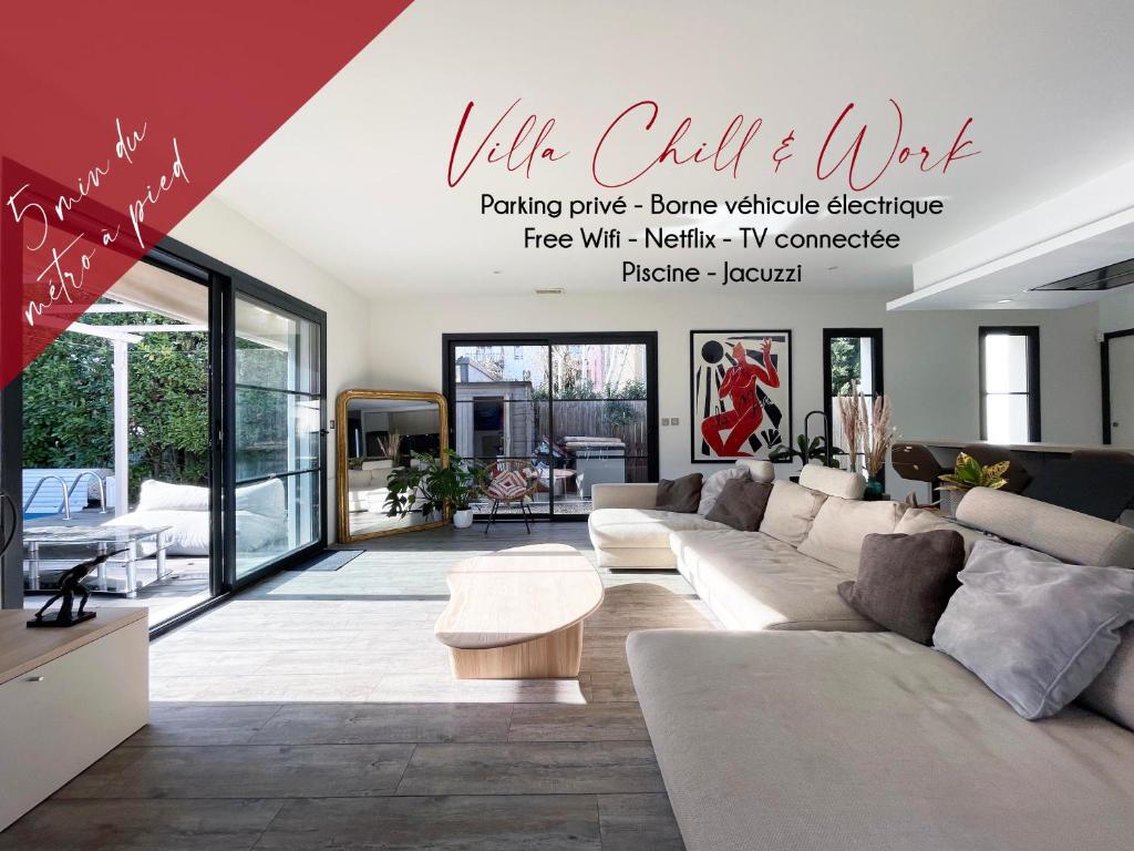 Chill & Work - Villa spa & piscine à Toulouse 34 Rue Bastiat, 31200 Toulouse