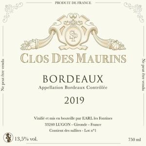 Clos des Maurins Gîte de Charme au cœur des vignes