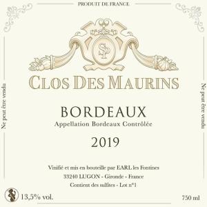 Villa Clos des Maurins Gîte de Charme au cœur des vignes 81 Impasse les Maurins 33240 Vérac 33240 Vérac Aquitaine