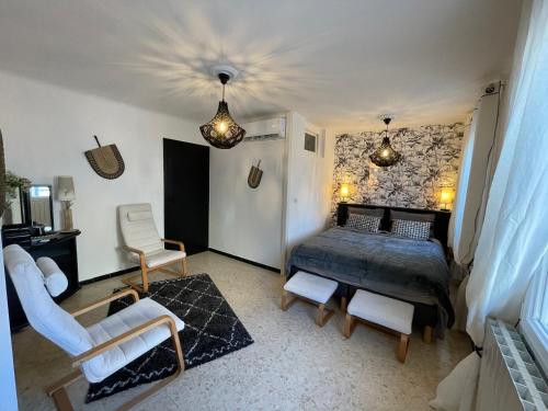 confortable maison cosy-chic, clim, park, exte
