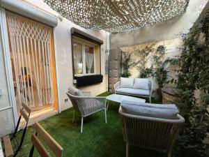 confortable maison cosy-chic, clim, park, exte
