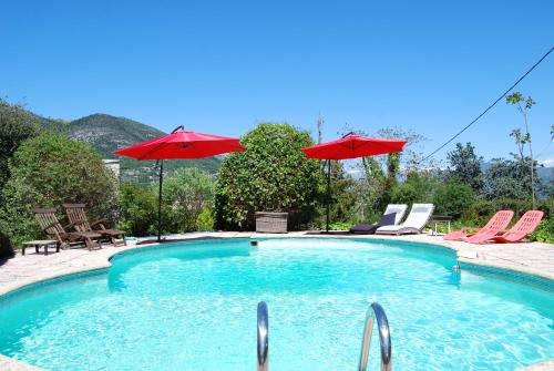 Villa Villa Côte d'Azur piscine privée 13 avenue des oliviers La Gaude
