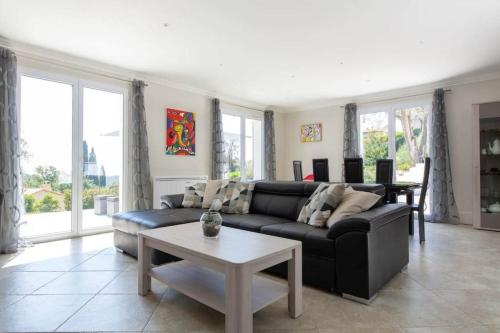 Côte d'Azur, Villa New Gold Dream with heated and privat pool, sea view