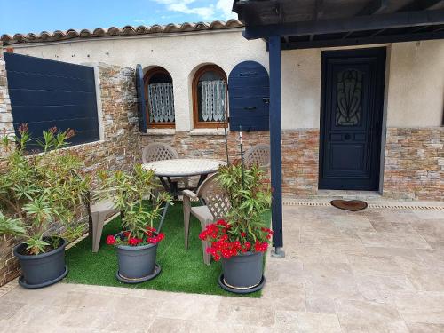 Villa d'une chambre avec piscine privee jardin clos et wifi a Canohes Canohès france