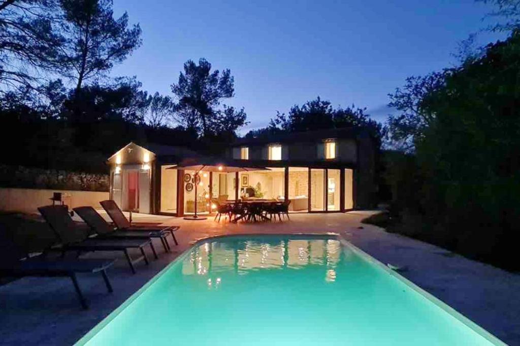 Villa Villa de 3 chambres avec piscine privee jardin clos et wifi a Lorgues 1730 Chemin de Vaussière Provence-Alpes-Côte d'Azur, Var, 83510 Lorgues