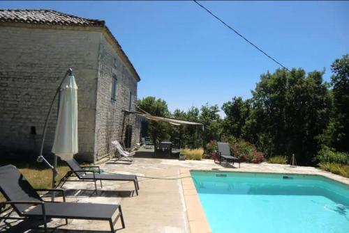 Villa de 5 chambres avec piscine privee jardin amenage et wifi a Fauroux Fauroux france