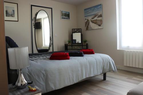 Villa des sables avec 1 studio pour 2 personnes pouvant être complété par une chambre si 4 personnes Le Home Varaville france