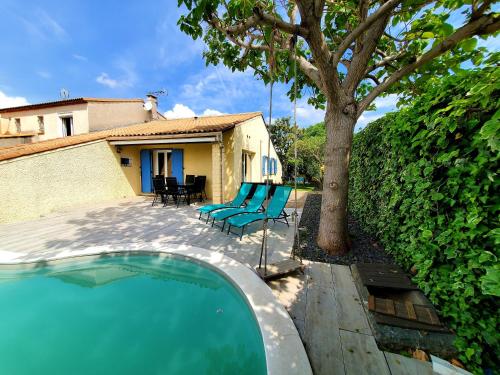 Villa du soleil, piscine, à 10 mins de Montpellier Vendargues france