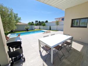 Eguilles villa 4 chambres avec sdb, piscine