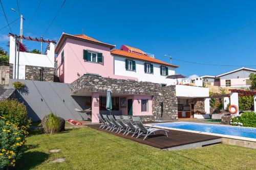 Excellent Calheta Villa Casa das Orqudeas 3 Bedrooms Country Ocean Views